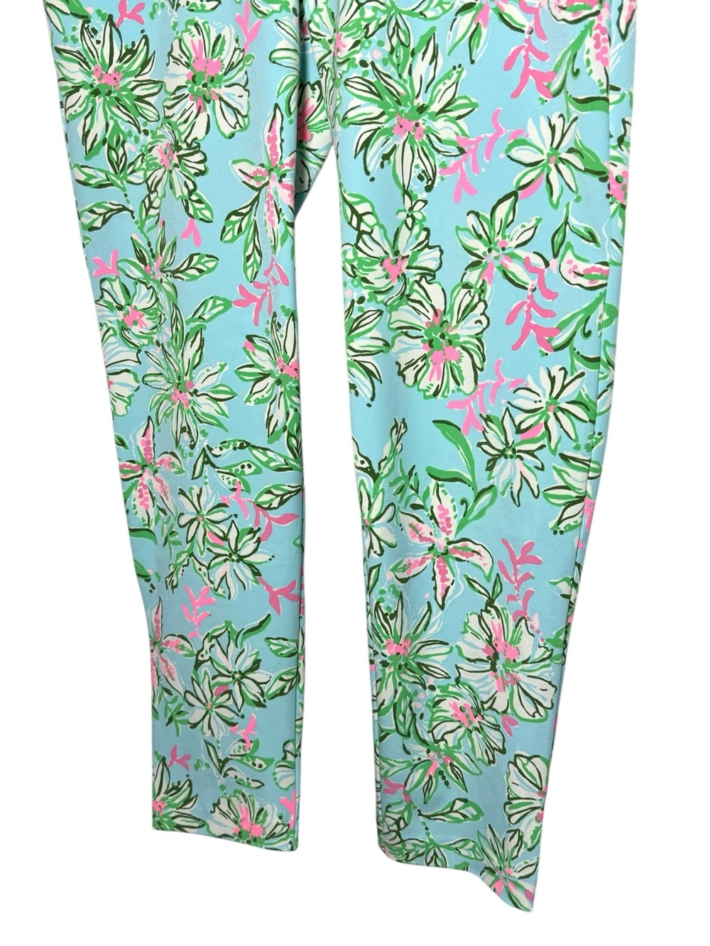 Lilly Pulitzer Luxletic Corso Pant Multi Lil Sun Of A Bun Golf Size 8 - Picture 6 of 10